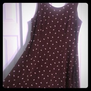 Forever 21 Floral Print Skater Dress. Size XL.